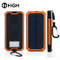 Batería impermeable portable modificada para requisitos particulares de la energía solar del cargador al aire libre de la energía solar de la insignia